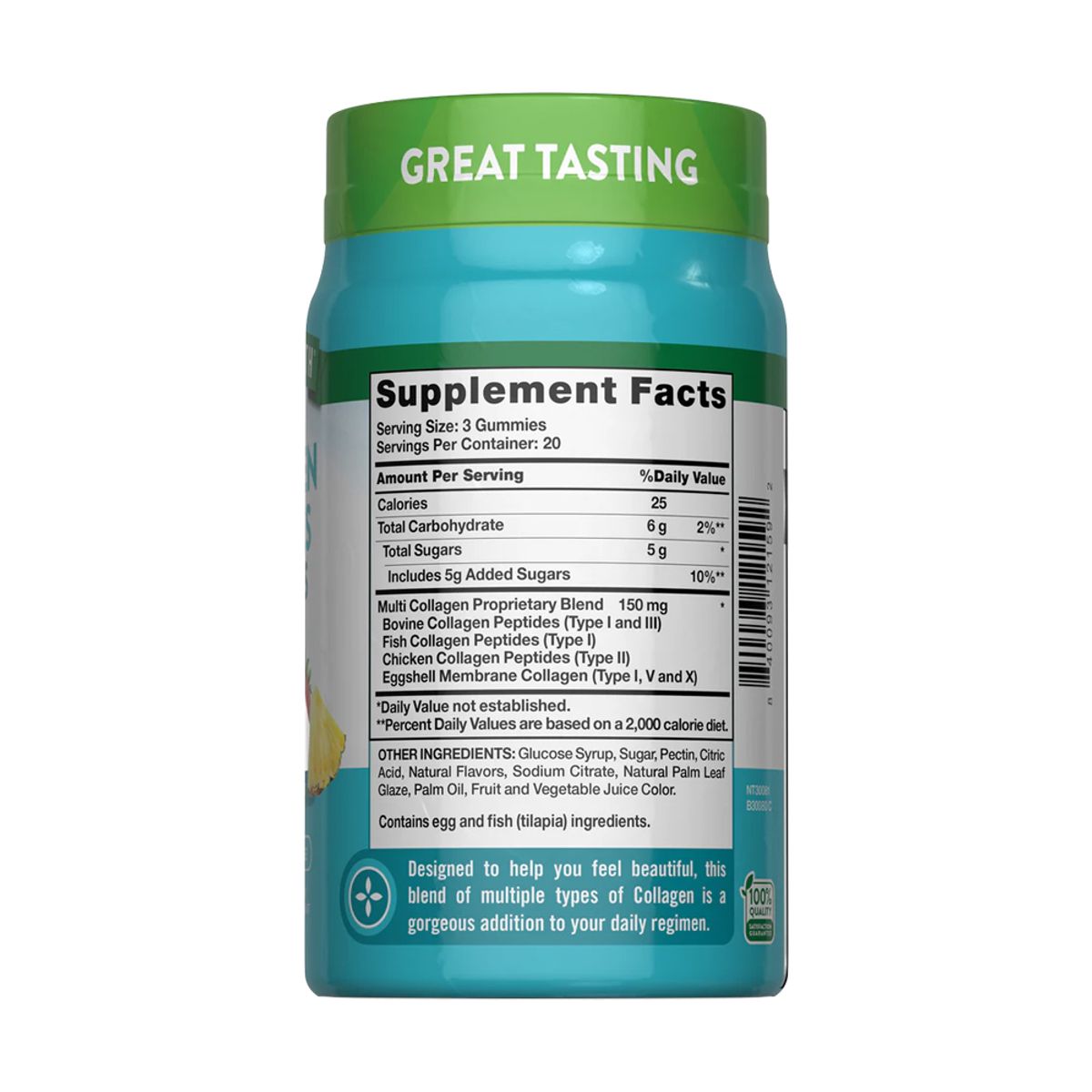 NATURE'S TRUTH - Multi Collagen Complex 60 Gummies Nature's Truth