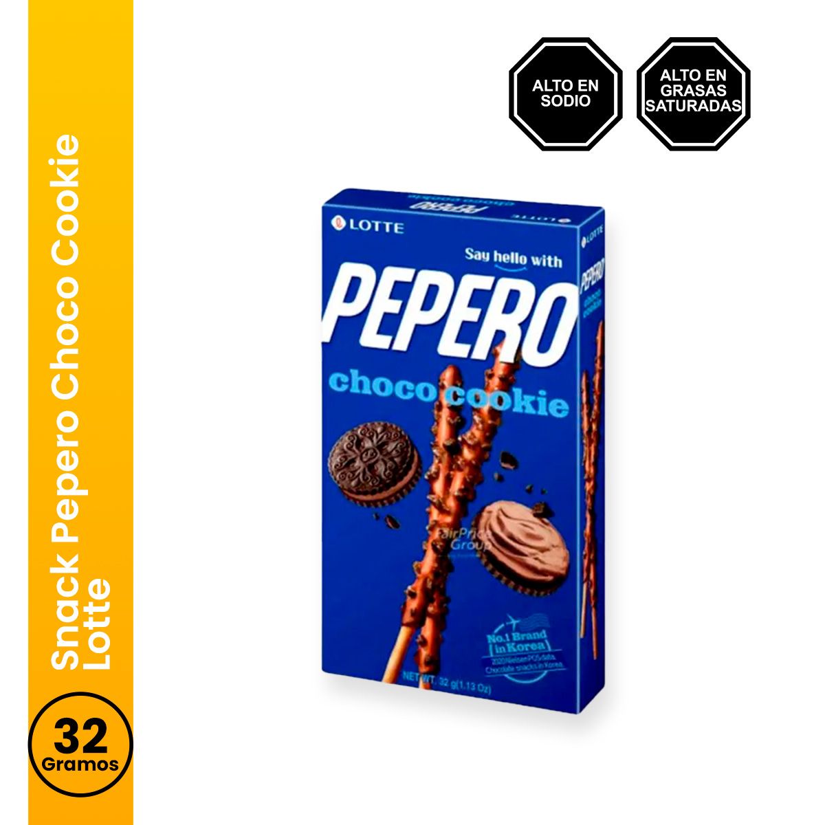 GENERICO - Snack Pepero Choco Cookie 32gr Lotte