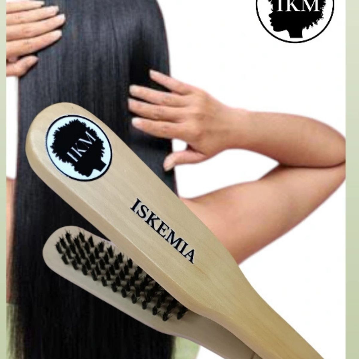 GENERICO - Cepillo Auxiliar para Alisar el cabello con plancha