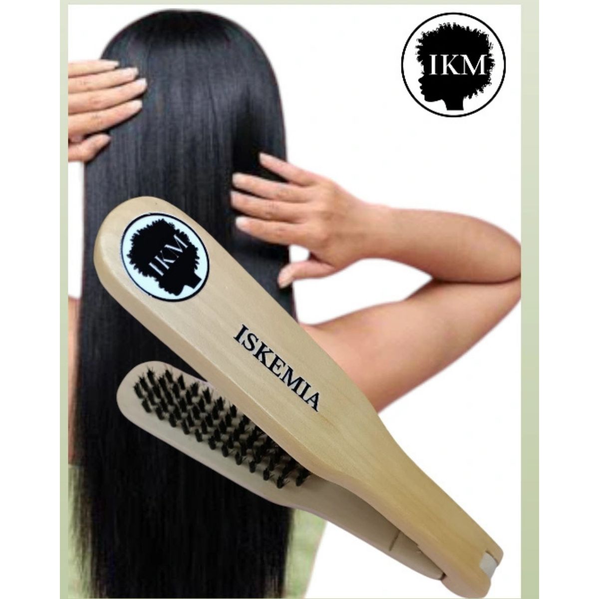 GENERICO - Cepillo Auxiliar para Alisar el cabello con plancha