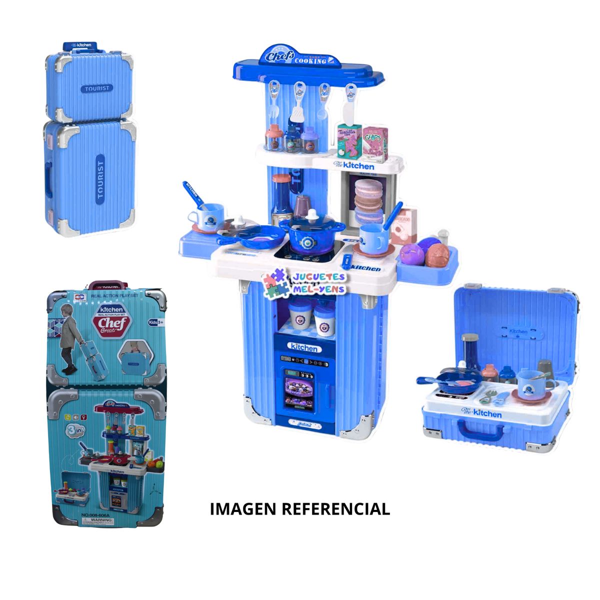 GENERICO - COCINA EN MALETA 2 EN 1