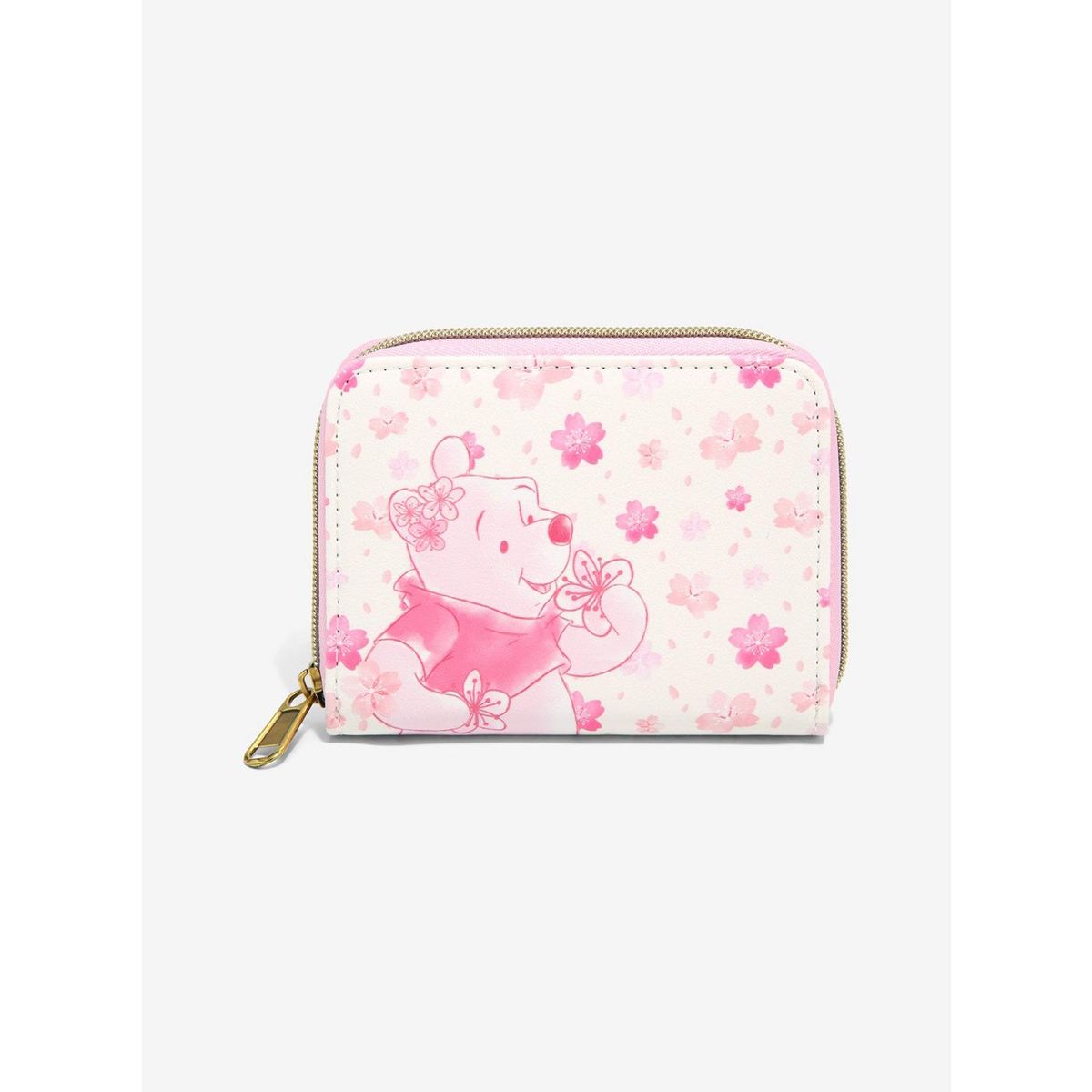 DISNEY - Tarjetero Winnie The Pooh Rosado