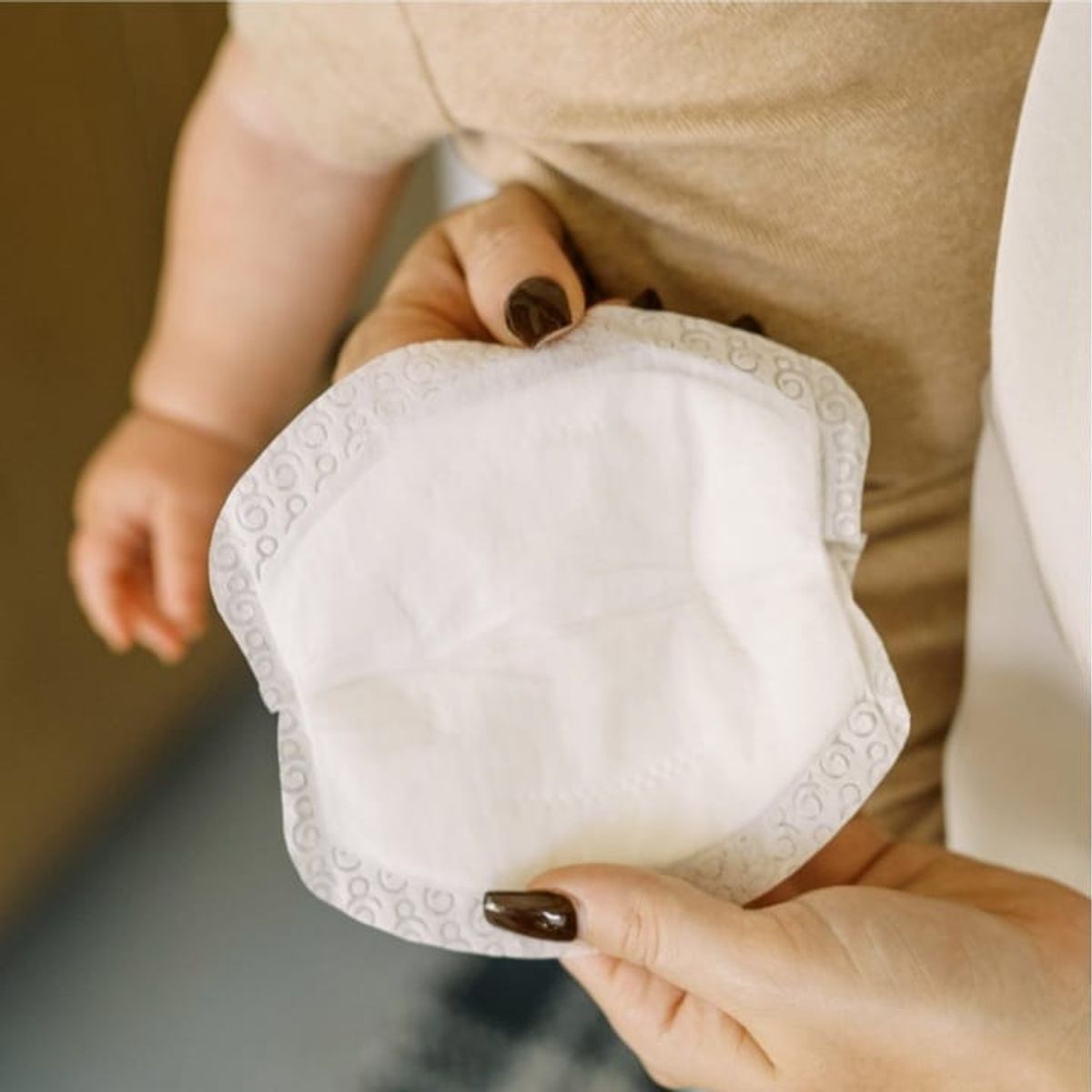 GENERICO - Almohadillas absorbentes desechables de un solo uso para lactancia materna