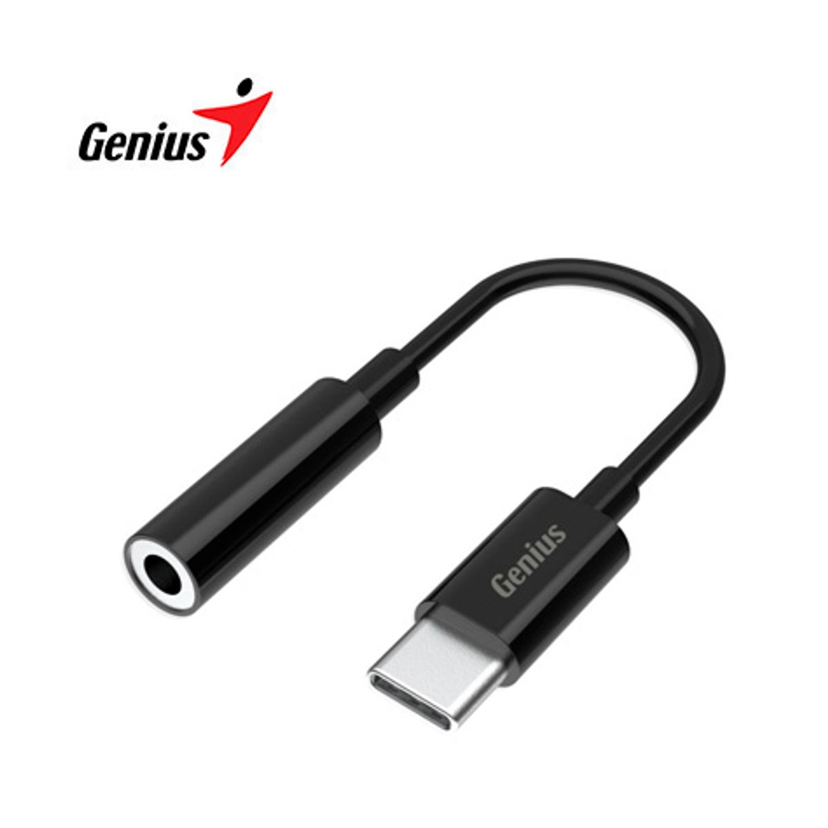 GENIUS - Adaptador GENIUS ACC-C100 USB-C A 35MM BLACK