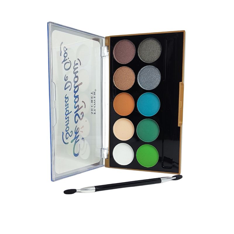 GENERICO - Paleta de 10  sombras Flower Secret