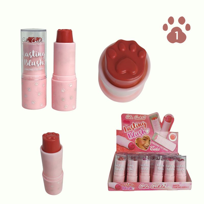 GENERICO - Rubor en Barra forma Garrita 6 tonos