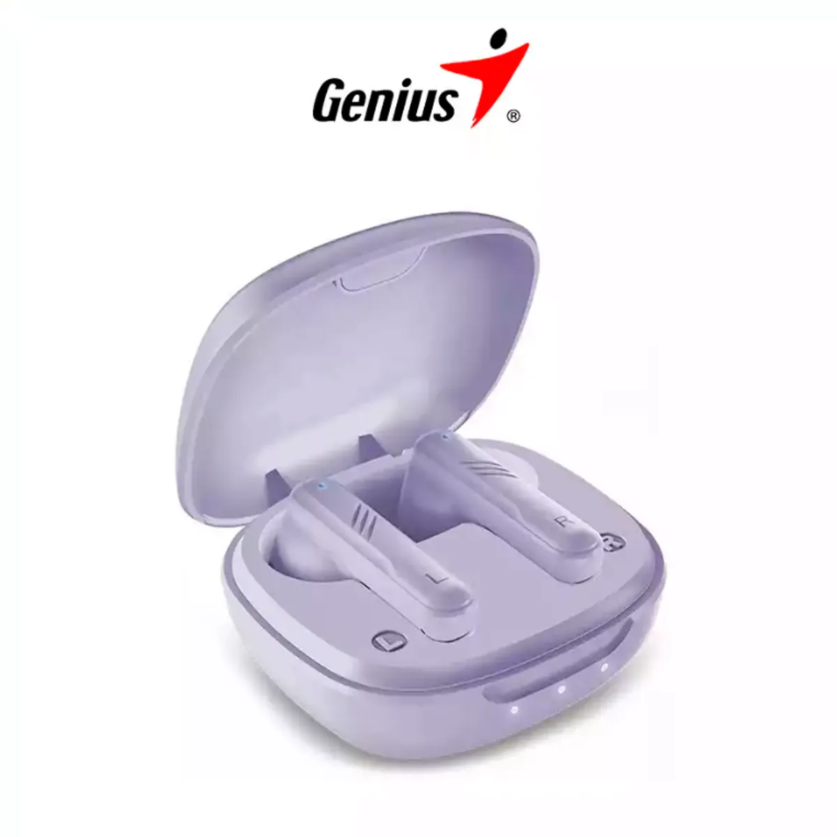 GENIUS - Audífono con Micrófono Bluetooth GENIUS HS-M905BT TRUE LIGHT  PURPLE
