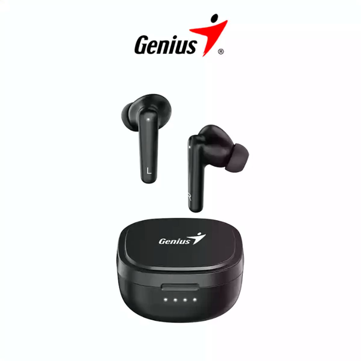 GENIUS - Audífono con Micrófono Bluetooth GENIUS HS-M910BT TRUE BLACK