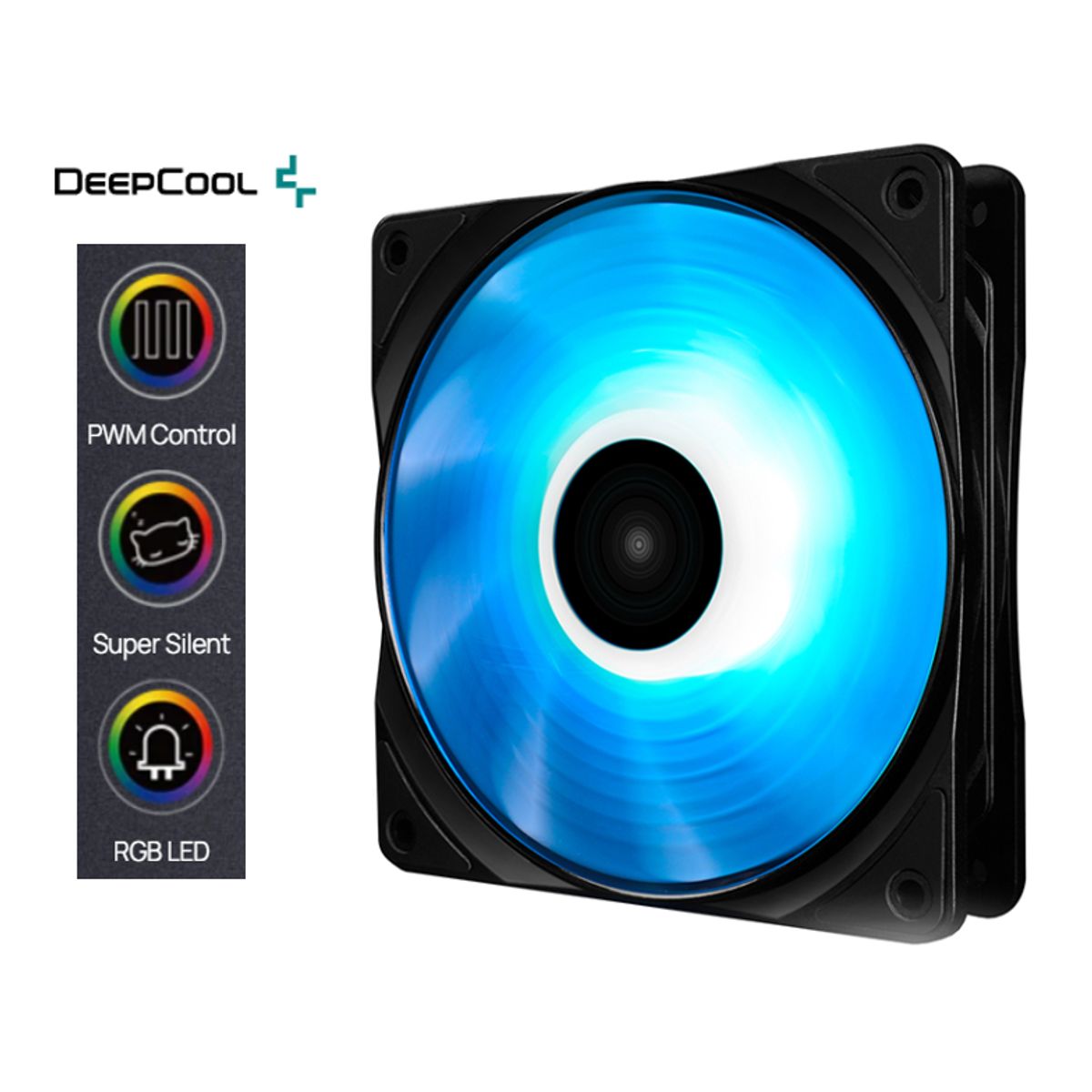 DEEPCOOL - Fans Cooler para Case RF120 12Cm DEEPCOOL