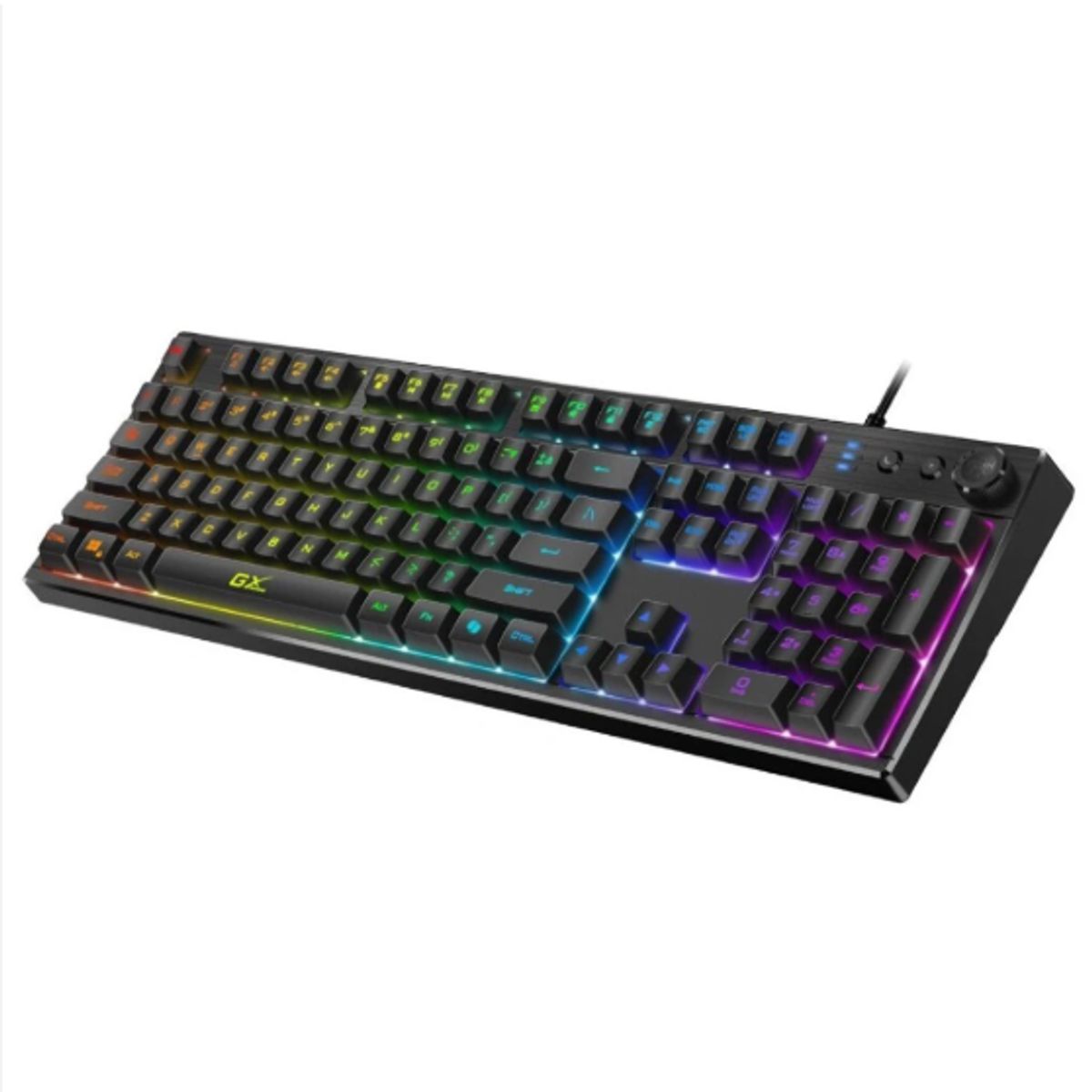 GENIUS - Teclado Gamer GENIUS GX SCORPION K7 AI COPILOT RGB BLACK