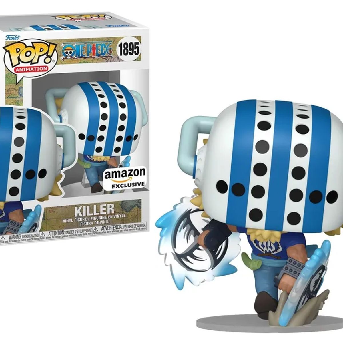FUNKO - FUNKO POP KILLER 1895 - ONE PIECE -  AMAZON EXCLUSIVE