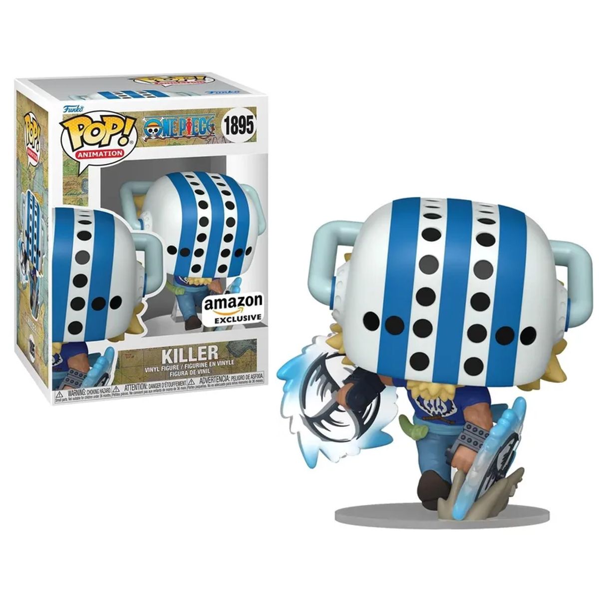 FUNKO - FUNKO POP KILLER 1895 - ONE PIECE -  AMAZON EXCLUSIVE