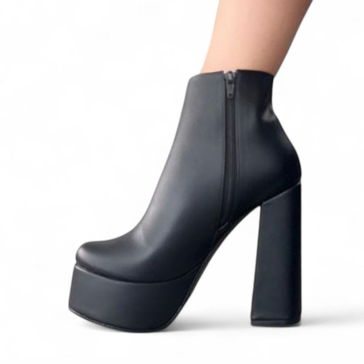 GENERICO - Botin Mujer Taco 15 Fiesta 1299 5C-75 Color Negro