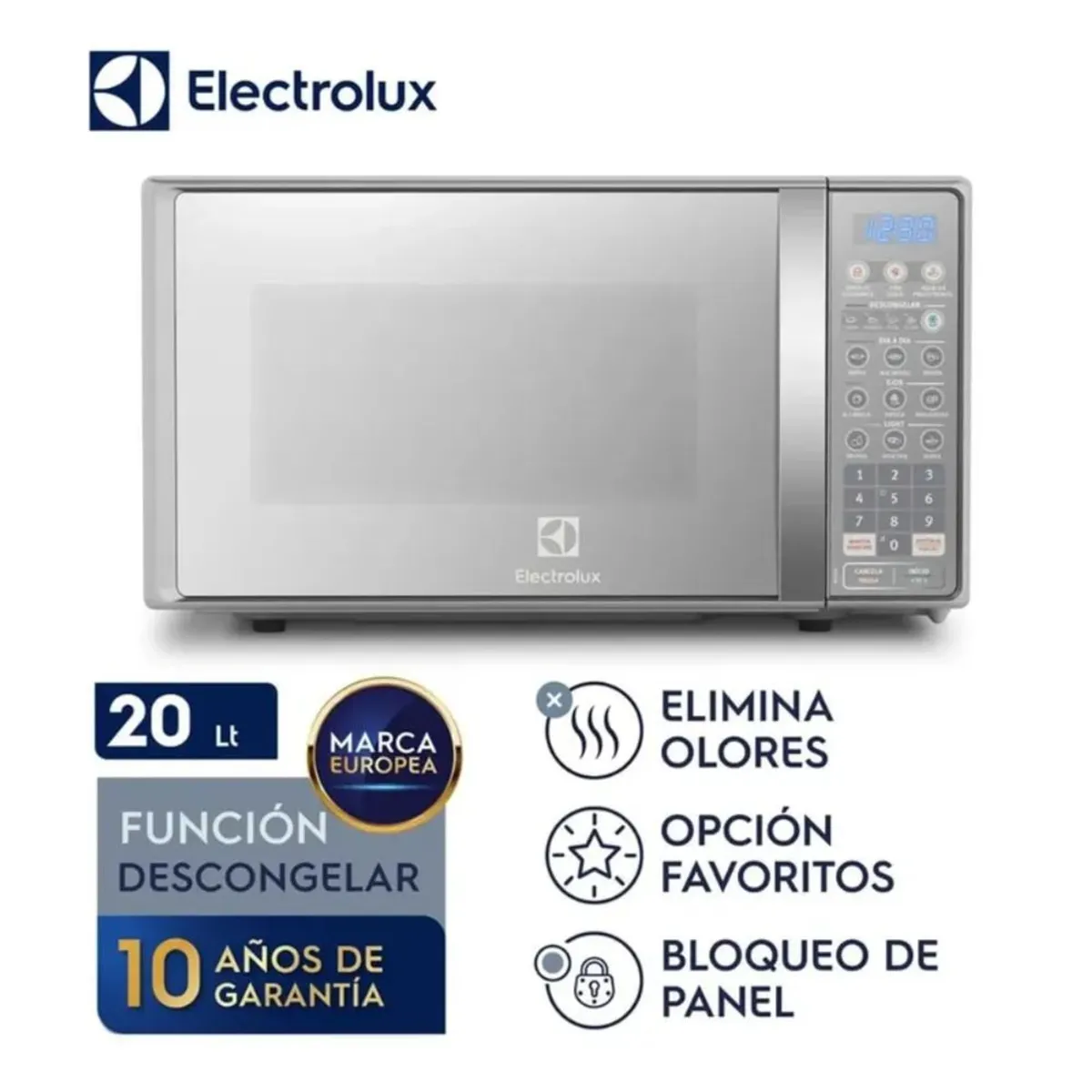 ELECTROLUX - Horno Microondas Electrolux 20 Litros - EMDO20S2GSRUG