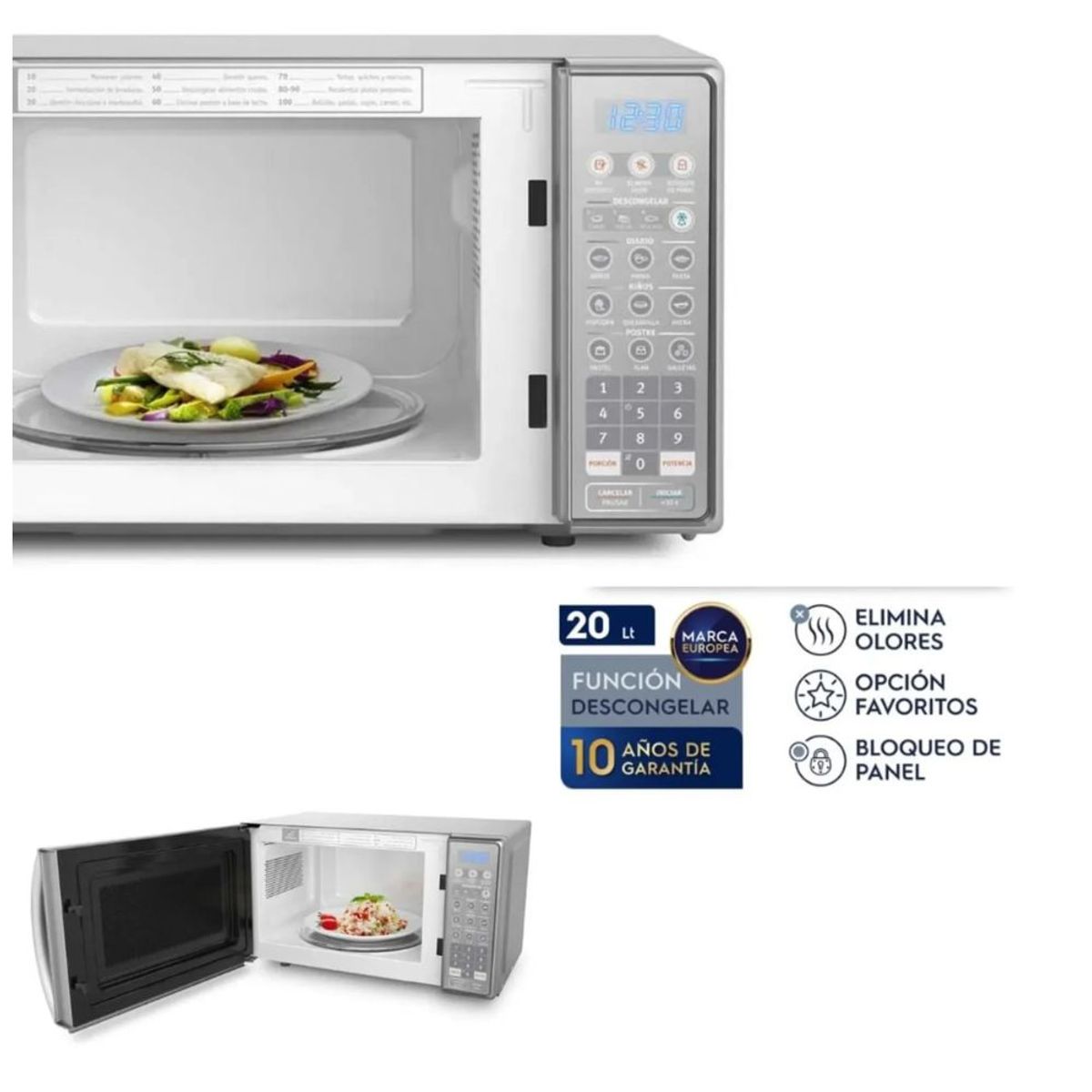 ELECTROLUX - Horno Microondas Electrolux 20 Litros - EMDO20S2GSRUG