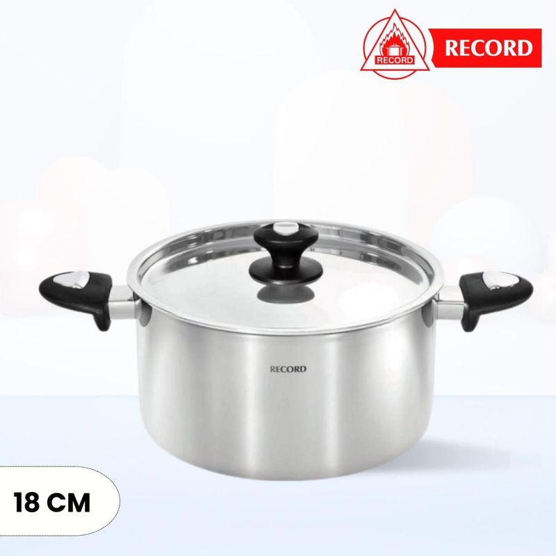 RECORD - Olla de Acero Inox Márquesa Record N° 18