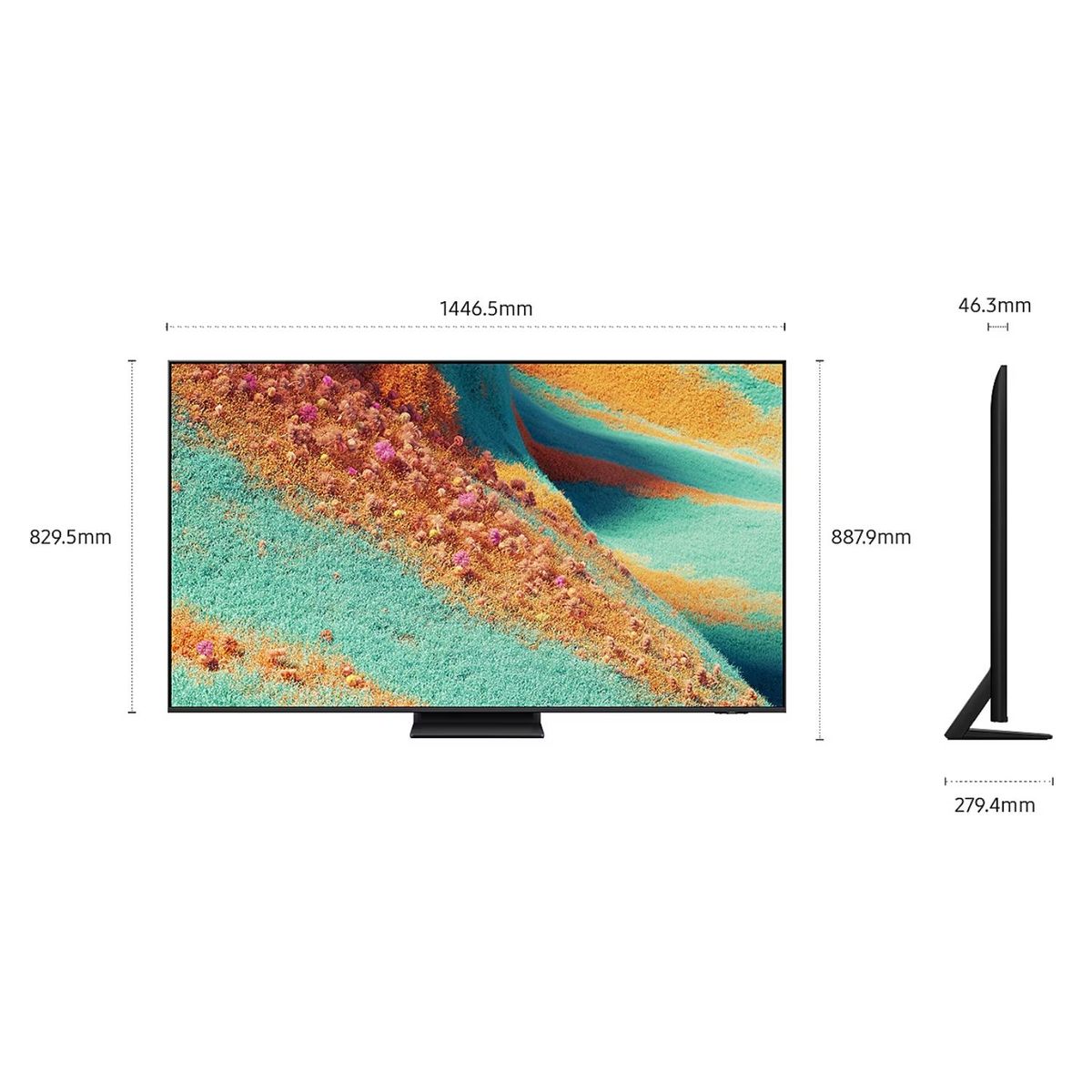 SAMSUNG - Televisor Samsung  65" Neo QLED 4K HDR Vision AI Smart TV QN65QN85FAGXPE (2025)