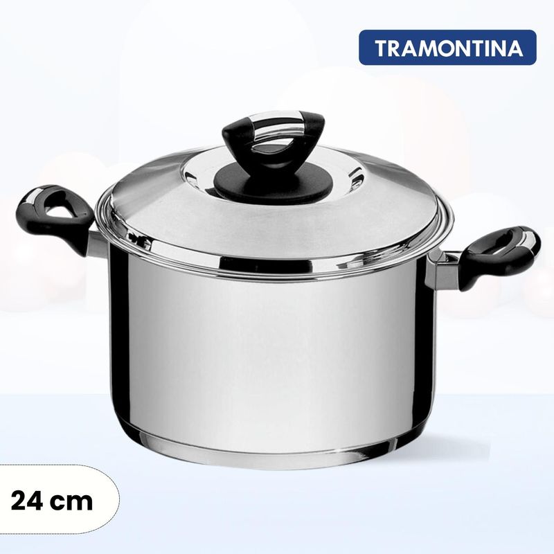 TRAMONTINA - Olla Profesional New Solar Tramontina 24 Cm