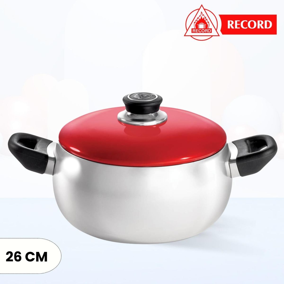RECORD - Olla de aluminio Bombeada Record 26 cm