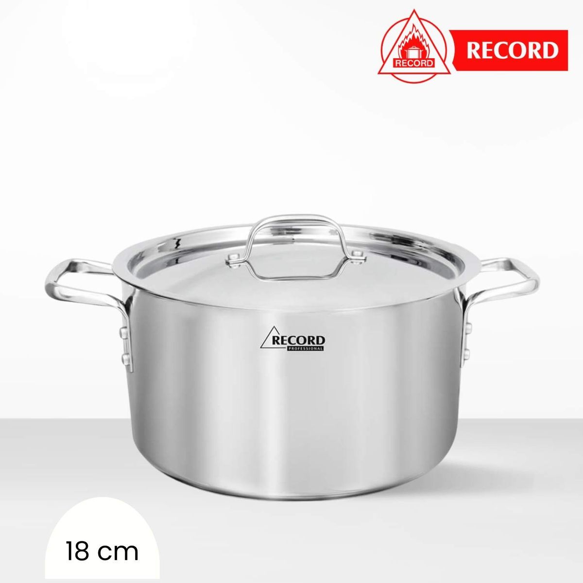 RECORD - Olla Professional de Acero Record N° 18