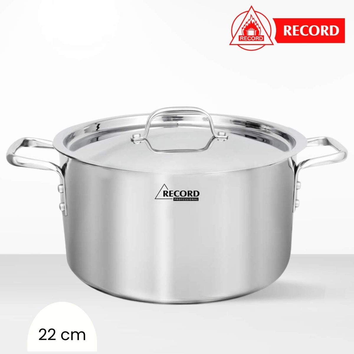 RECORD - Olla Professional de Acero Record N° 22