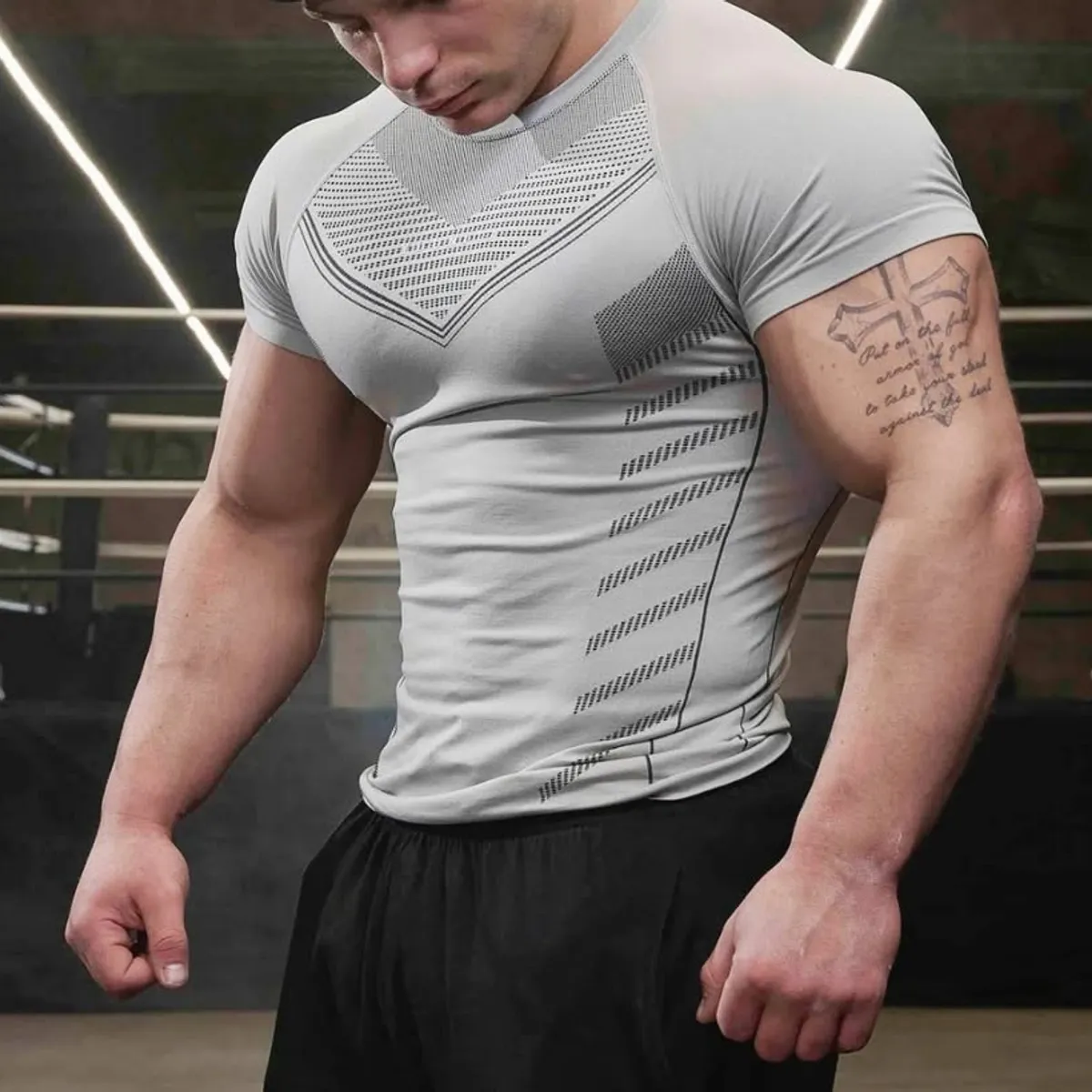 GENERICO - Polo Compression YOUNGLA  Superhero Tees