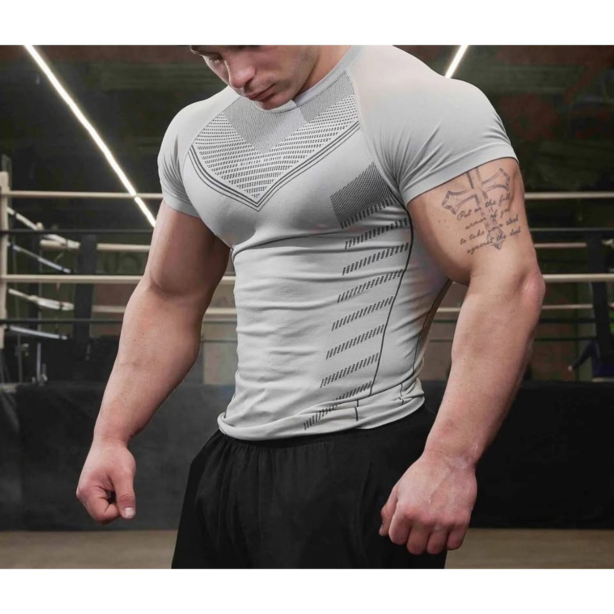 GENERICO - Polo Compression YOUNGLA  Superhero Tees