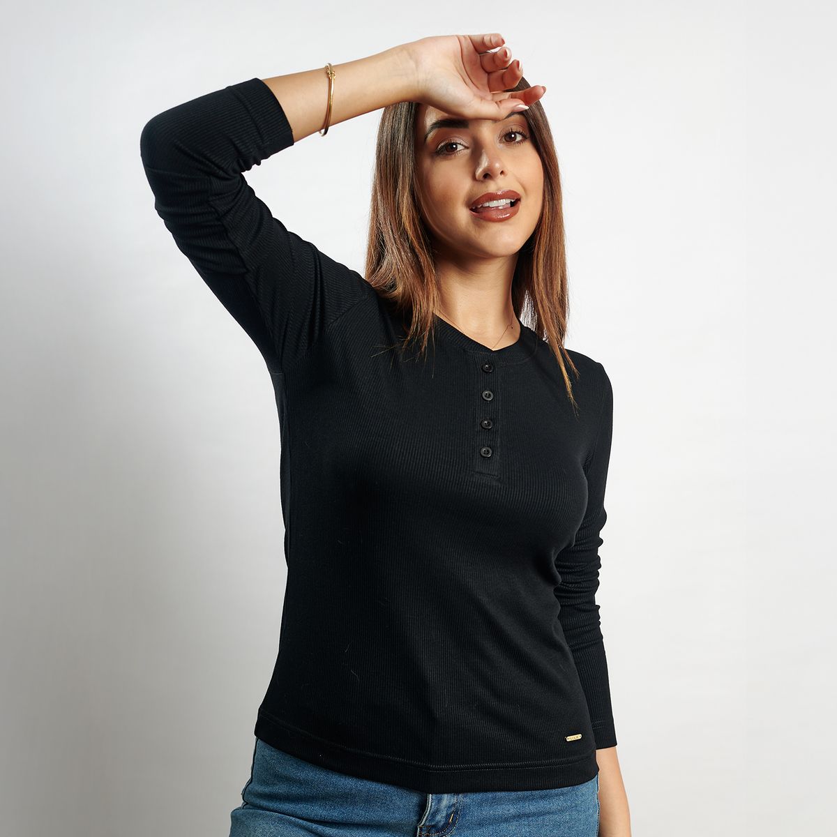 SULKAY - Polo Lore Negro Sulkay