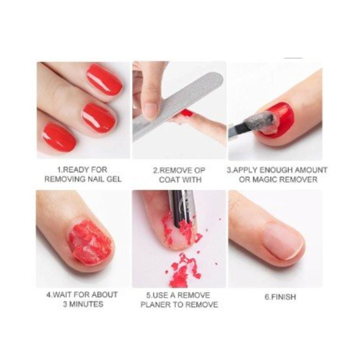 GENERICO - Removedor de Esmalte En Gel