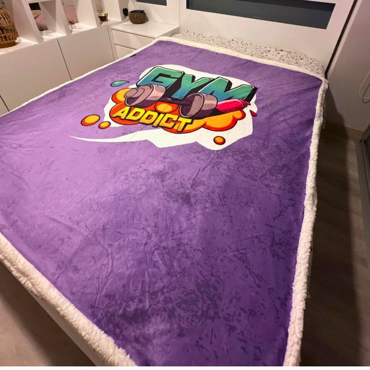 INDEPENDIENTE - Manta Sherpa Valuma Gym Addict 160cm x 145cm