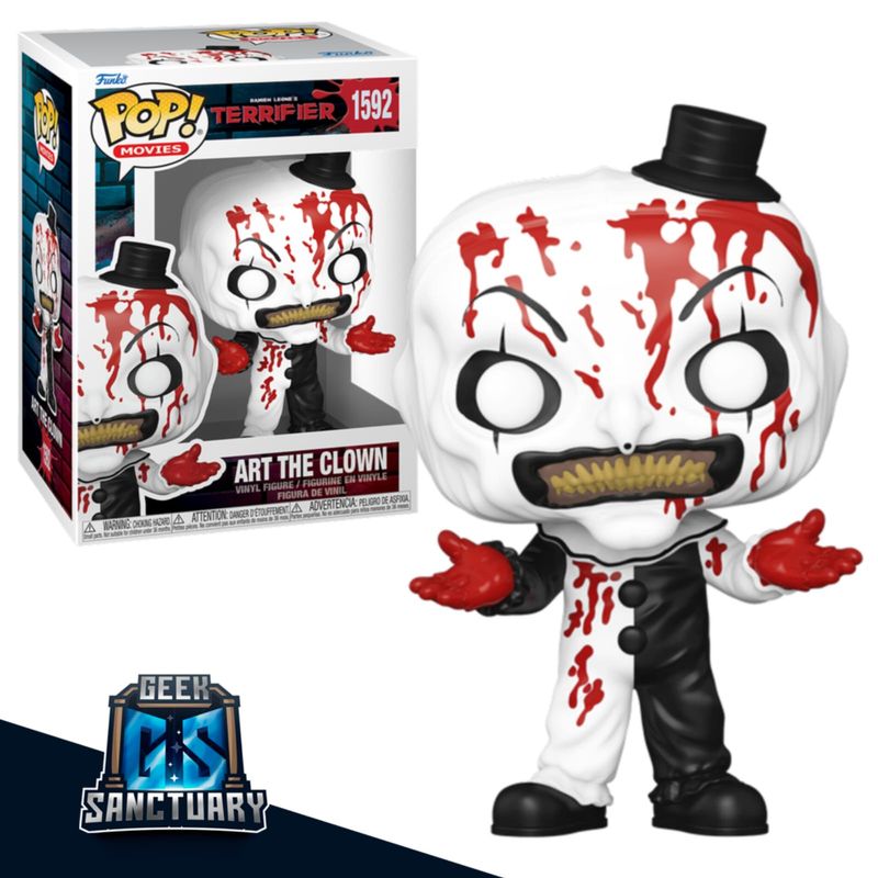 FUNKO - FUNKO POP ART THE CLOWN WITH BLOOD 1592 PAYASO TERRIFIER