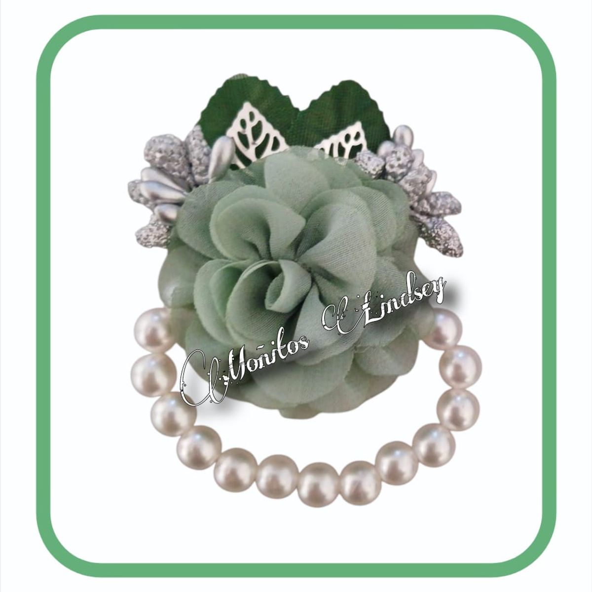 GENERICO - Conjunto De Corsage De Muñeca Y Boutonniere- Generico