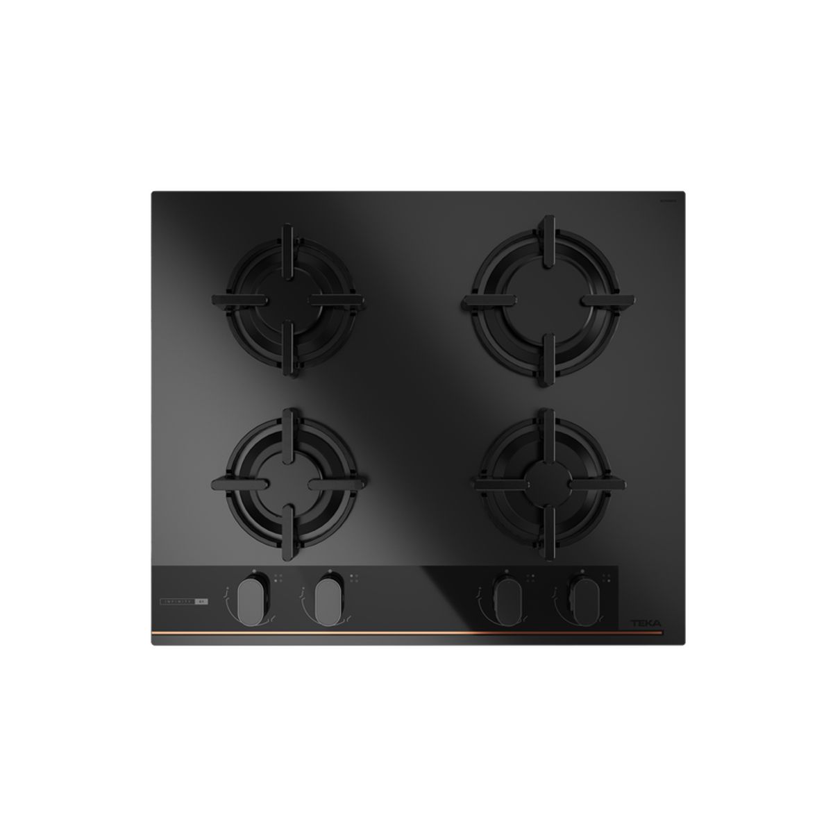 TEKA - Cocina Empotrable a Gas 4 Hornillas 60cm Infinity G1 GBC 64-G1 GBA