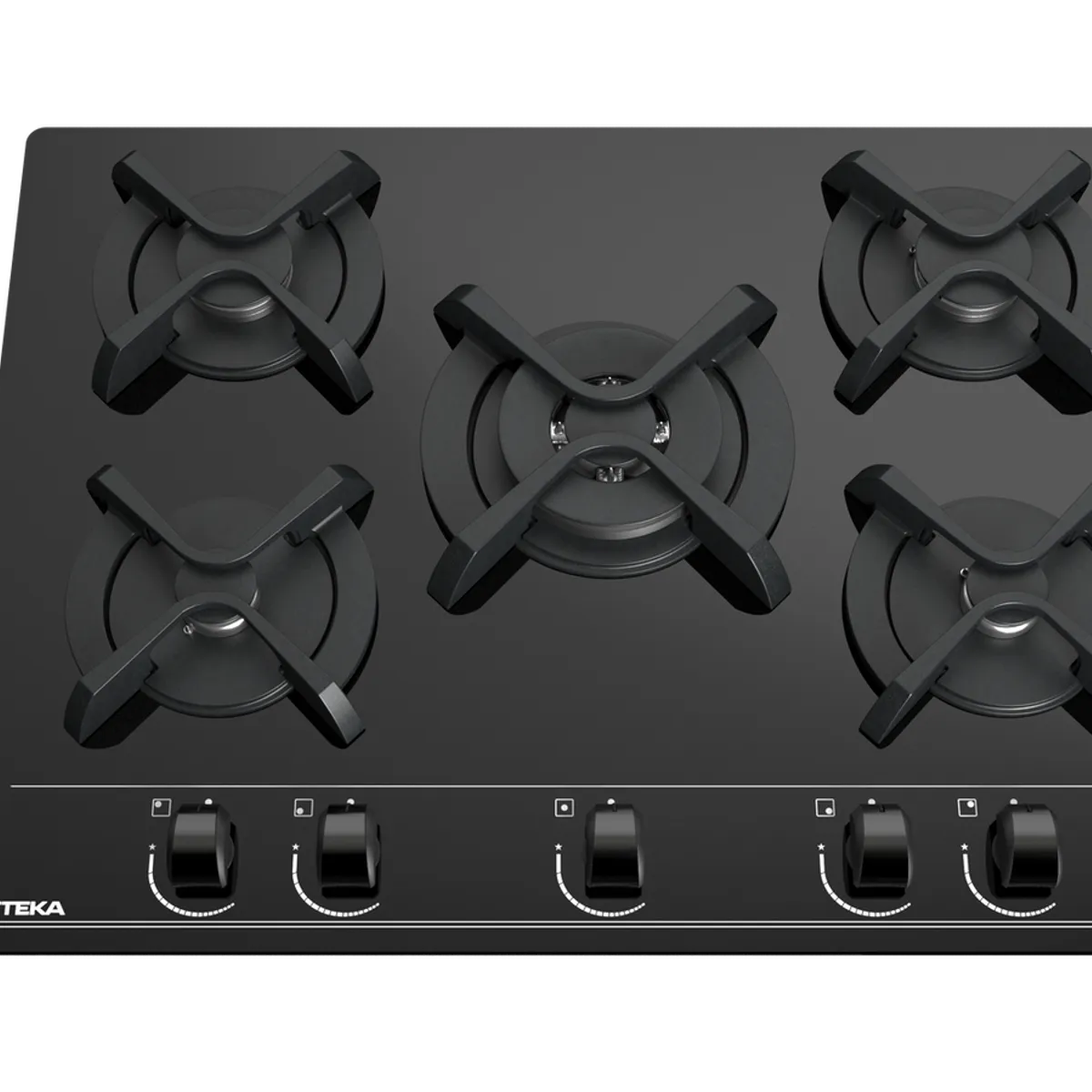TEKA - Cocina Empotrable a Gas 5 Hornillas 70cm BC 75030 KBB