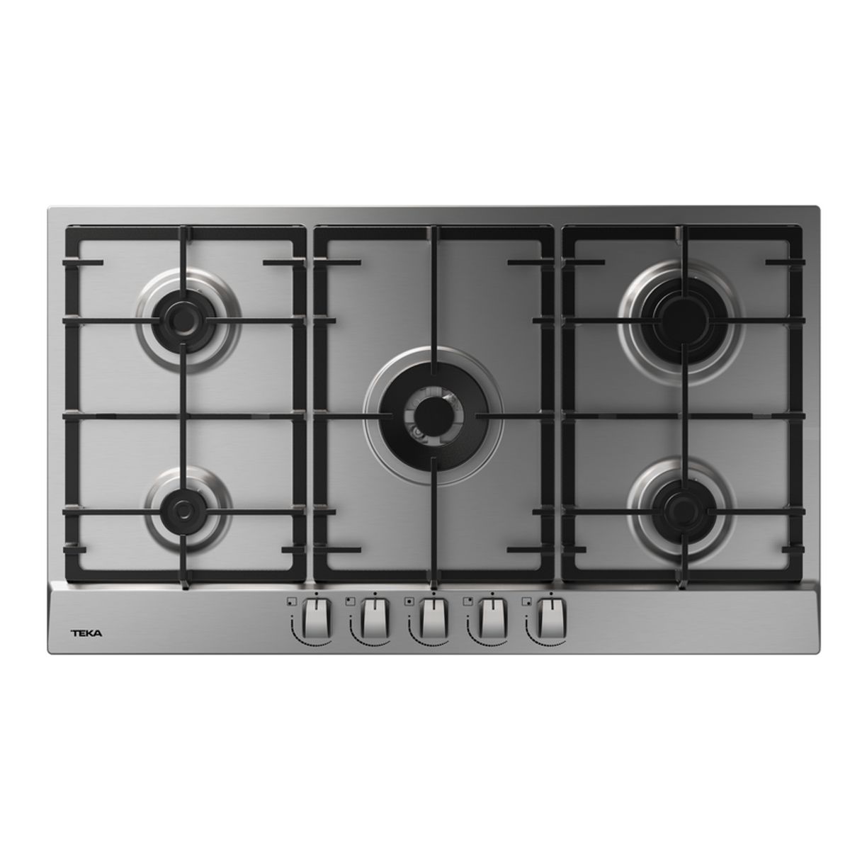 TEKA - Cocina Empotrable a Gas 5 Hornillas 86cm GSC 95330 SBA IX