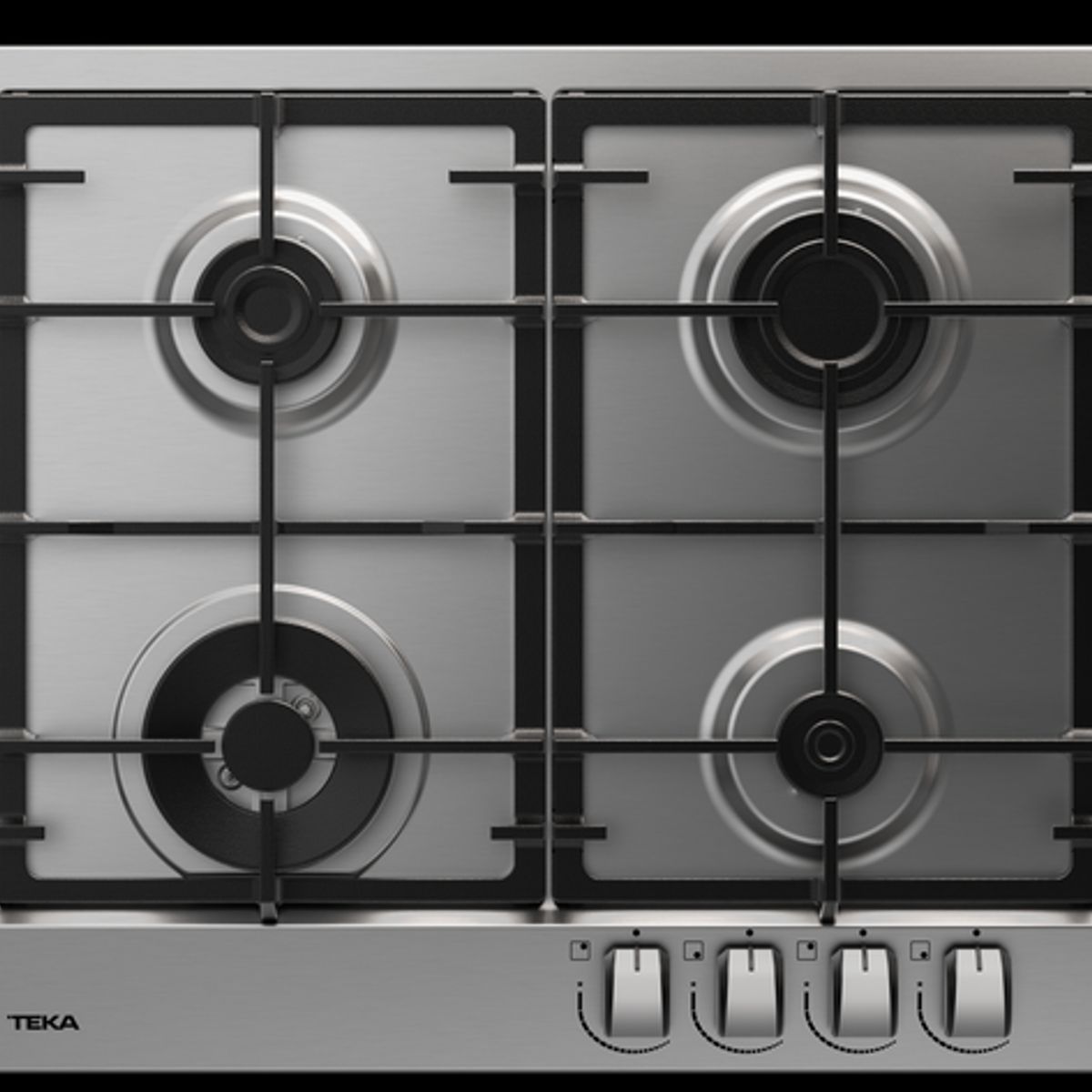 TEKA - Cocina Empotrable a Gas 4 Hornillas 58cm 64320 SBA IX