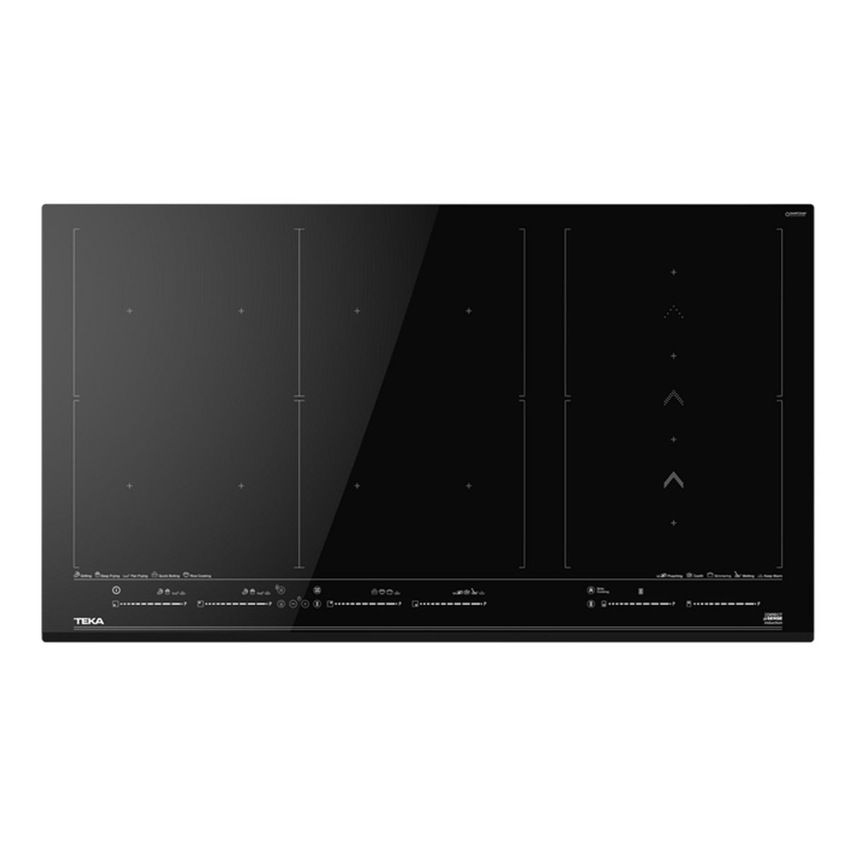 Teka - Cocina Empotrable Inducción 90cm 6 Hornillas Wi-Fi Home IZF 99770 MST TEKA
