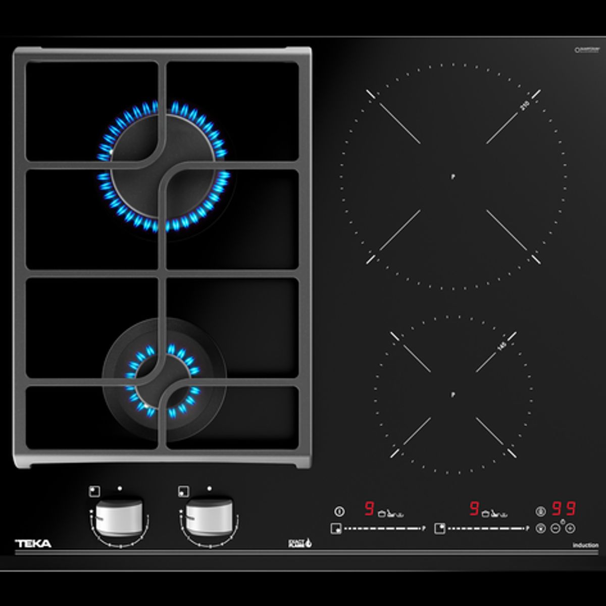 TEKA - ENCIMERA MIXTA JZC 64322 ABB BK