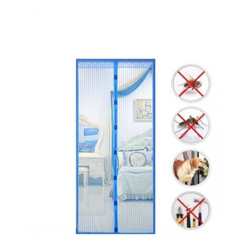 GENERICO - CORTINA DE MALLA IMANTADA ANTI MOSQUITO