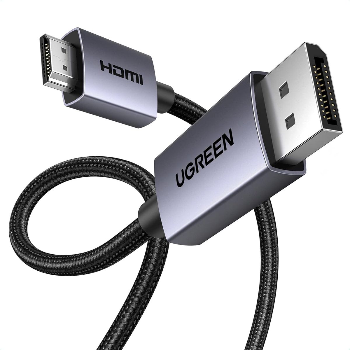 UGREEN - Ugreen Cable DisplayPort a HDMI 4K 2mts Unidireccional DP125 - 35842