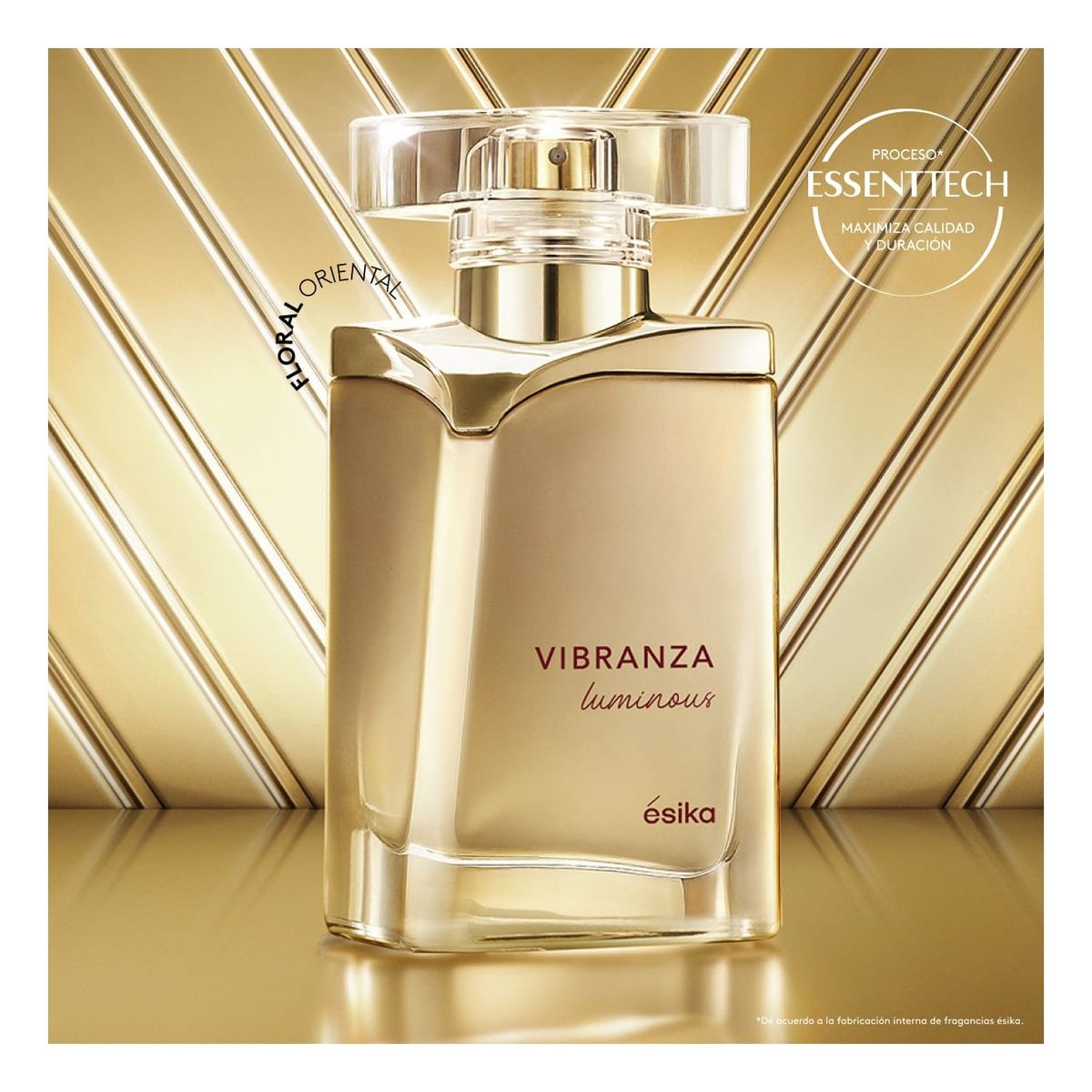 ESIKA - Perfume vibranza luminous ésika spray 45 ml floral oriental