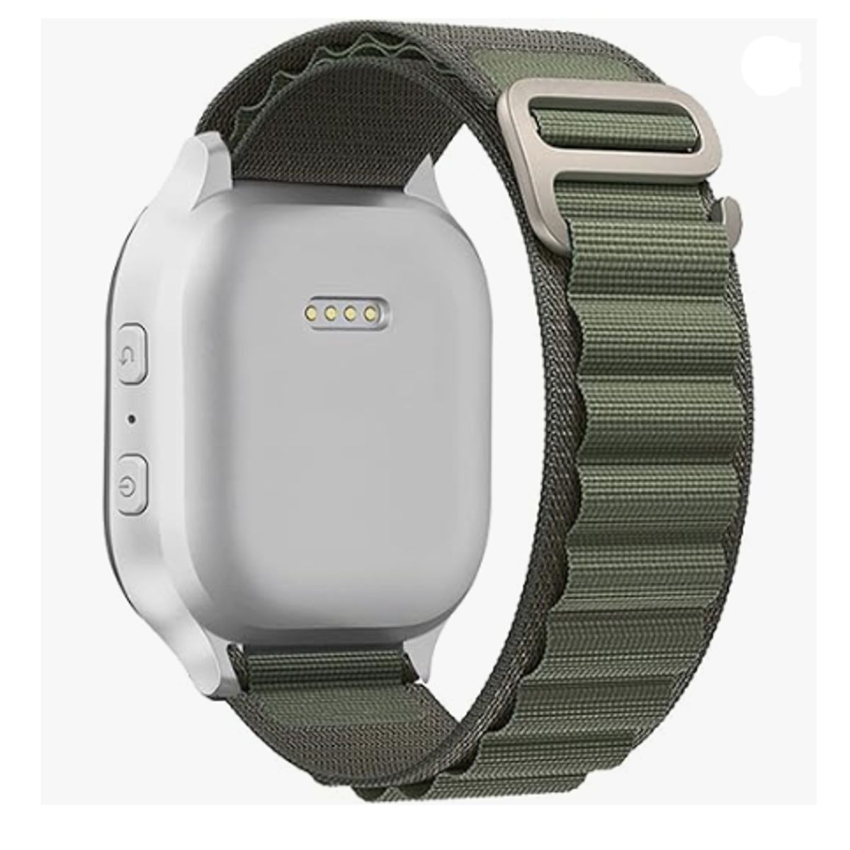 GENERICO - Correa Nylon con Hebilla para Apple Watch 46mm - VERDE