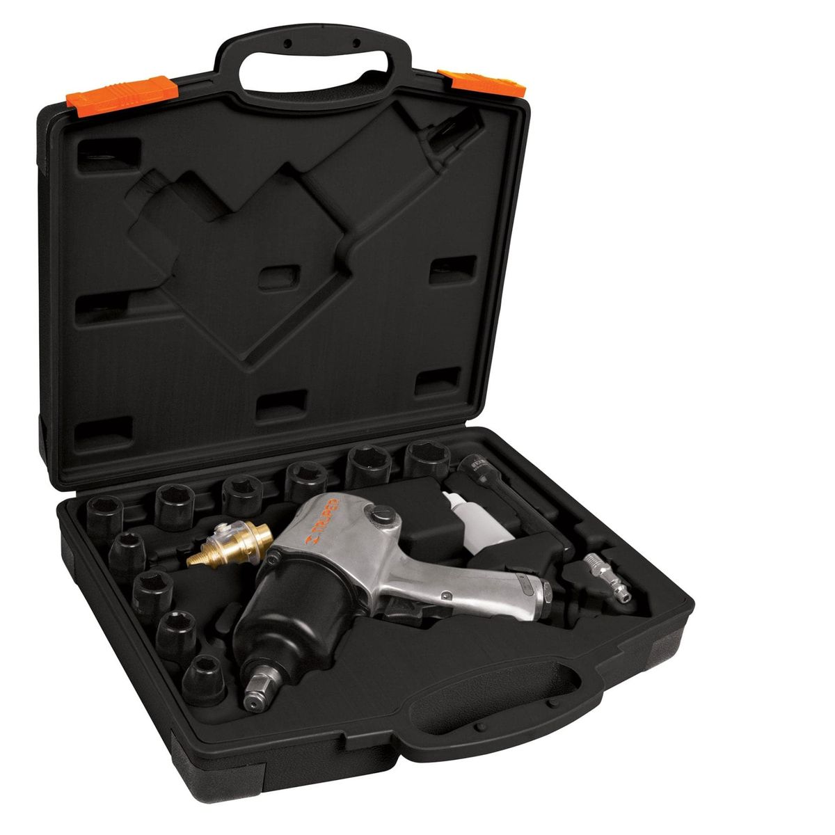 TRUPER - Combo Gata lagarto 2ton taladro neumático llave de impacto