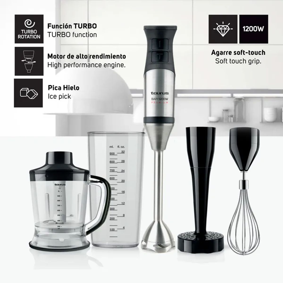 TAURUS - Combo Bat.Inmer. Bapi 1200 + Waflera Sweet Cooking