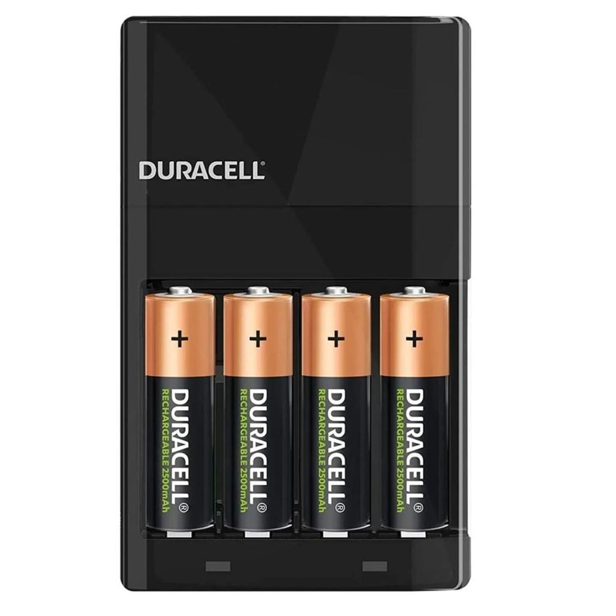DURACELL - CARGADOR DURACELL + 4 PILAS AA2500mAh RECARGABLES