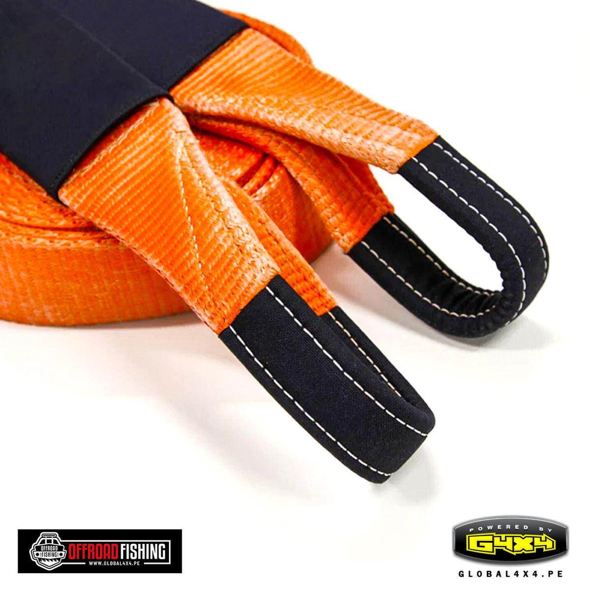 POWERED BY G4X4 GLOBAL 4 X 4 PE - ESLINGA DE RESCATE 11,000 KGS 9MTS OFFROAD FISHING