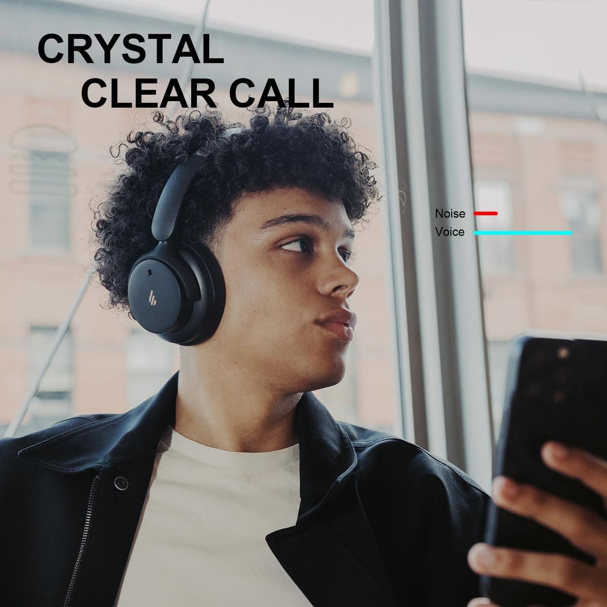 EDIFIER - Edifier - Auricular H9 ANC Hi-RES 75Hrs - Negro