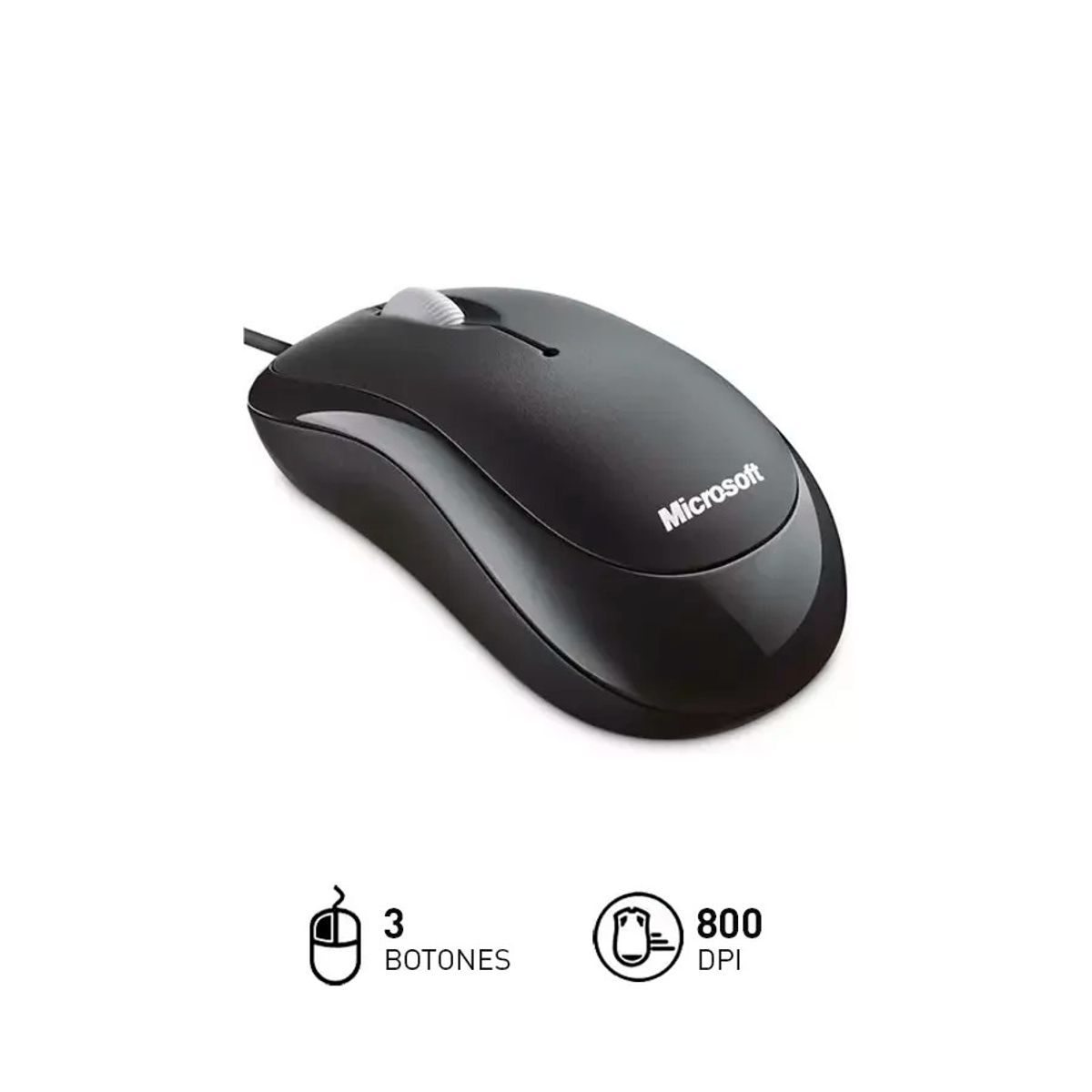 MICROSOFT - MOUSE MICROSOFT ALAMBRICO MODEL 1113 ENTRADA USB Y PS2