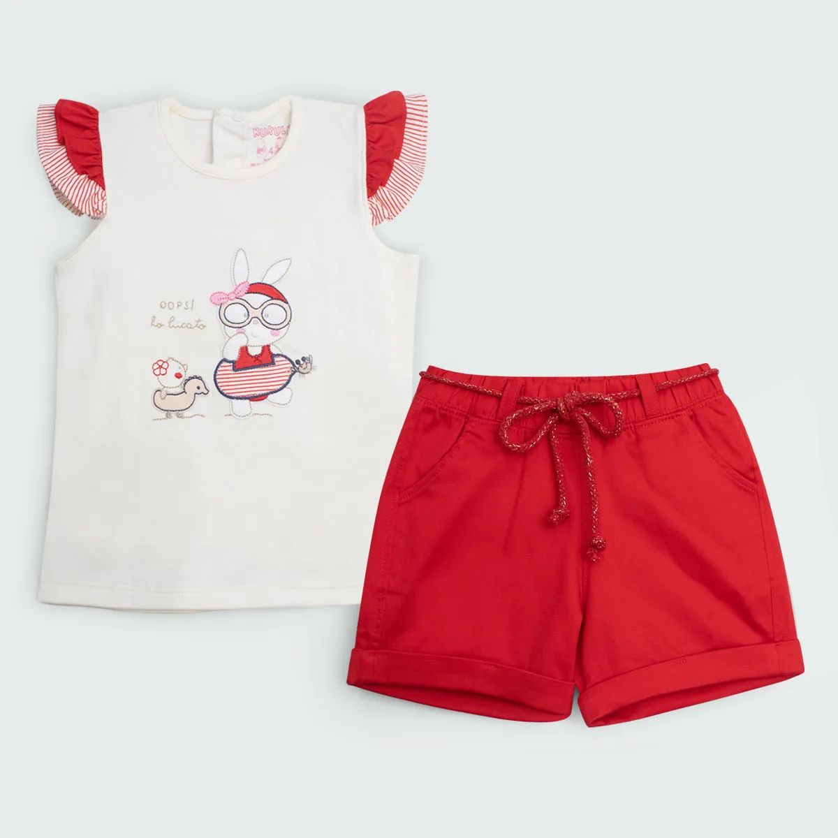 KUKULI - CONJUNTO LAURA M/C NIÑA 4936