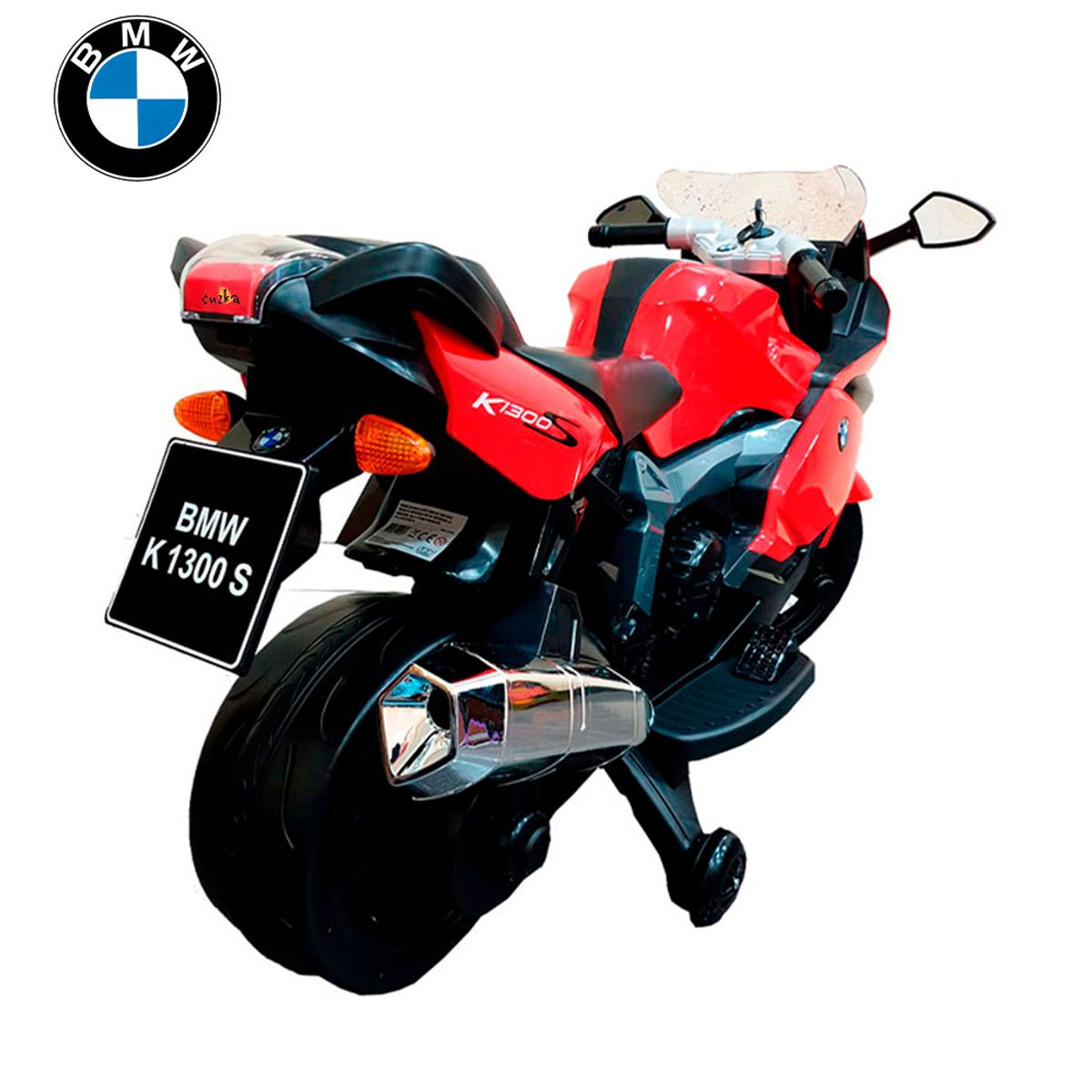 BMW - Moto a Batería Pistera para Niño «BMW» Red Licenced